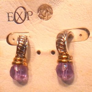 Lady's 925 sterling silver earrings